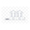 Duplex Mansion Residence Icon