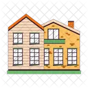 Duplex apartments  Icon