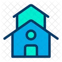Hotel House Building Icon
