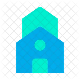 Duplex House  Icon