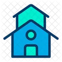 Hotel House Building Icon