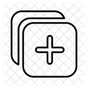Duplicar Copiar Replicar Icono