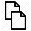 Archivos Duplicados Copiar Icono