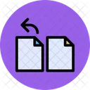 Duplicate File Copy Data Icon