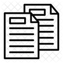 Duplicate File Copy File Icon