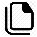 Duplicate File Copy File Icon