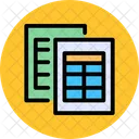 Duplicate Grid File Copy File Icon