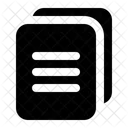 Duplicate Copy Document Icon