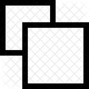 Duplicate Square Shape Icon
