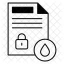 Durchgesickerter Skandalbericht Skandal Leck Symbol