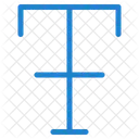 Durchgestrichene Schrift  Symbol