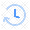 Durchschnittliche Sitzungsdauer  Symbol