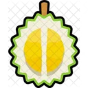 Durian Cut Durian Fruit Icon