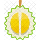 Durian Cut Durian Vegetable Icon