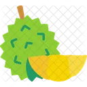 Durian With Peeled Durian Vegetable Icon