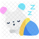 Durmiendo Kawaii Conejito Icon