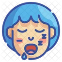 Durmiendo Emoji Emoticones Icono