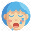 Durmiendo Emoji Emoticones Icono