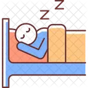 Dormir Descansar Relajarse Icono