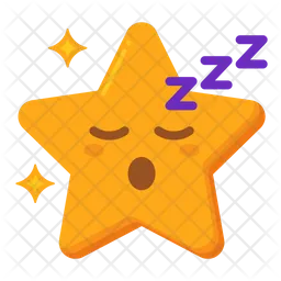 Durmiendo Emoji Icono