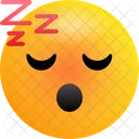 Durmiendo Emoji Emoticones Icono