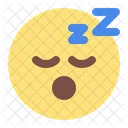 Durmiendo Emoji Emoticones Icono