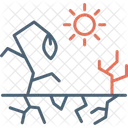 Durre Trockenheit El Nino Symbol