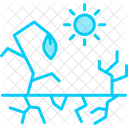 Durre Trockenheit El Nino Symbol