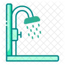 Duschbad Fitnessraumdusche Badewanne Symbol