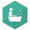 Duschbad Badewanne Dusche Symbol