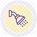 Duschfarbkreissymbol Icon