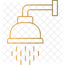 Dusche Badezimmerdusche Warmwasserdusche Symbol