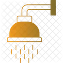 Dusche Badezimmerdusche Warmwasserdusche Symbol