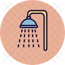 Dusche Wasser Waschraum Icon