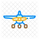 Düsenflugzeug  Symbol