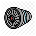 Motor Jet Flugzeug Symbol