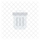 Dust Bin Trash Can Garbage Can Icon