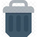 Dustbin Garbage Can Icon