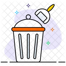 Dustbin  Icon