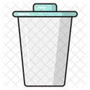 Dustbin Basket Trash Icon
