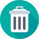 Garbage Dustbin Can Icon