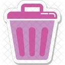 Dustbin Garbage Can Icon