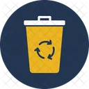 Dustbin Garbage Can Recycle Bin Icon