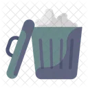 Dustbin Recycle Bin Trash Bucket Icon