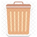 Dustbin Garbage Can Recycling Icon