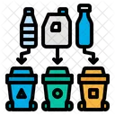 Waste Separation Plastic Icon