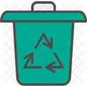 Dustbin Bin Recycling Icon