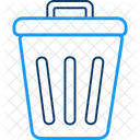 Dustbin Cross Delete Icon