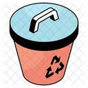 Dustbin Trash Bin Trash Barrel Icon