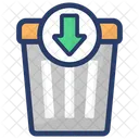 Dustbin Garbage Can Trash Bin Icon